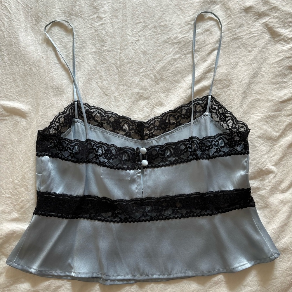 reformation lane top aerie skirt silk set - Picture 5 of 5
